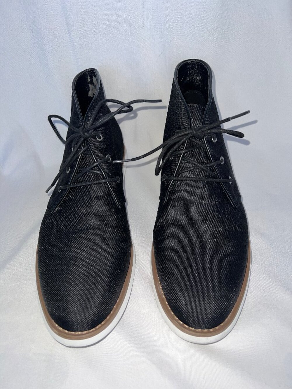 Calvin Klein FARON Canvas Boot Mens 10 Casual Chukka Style